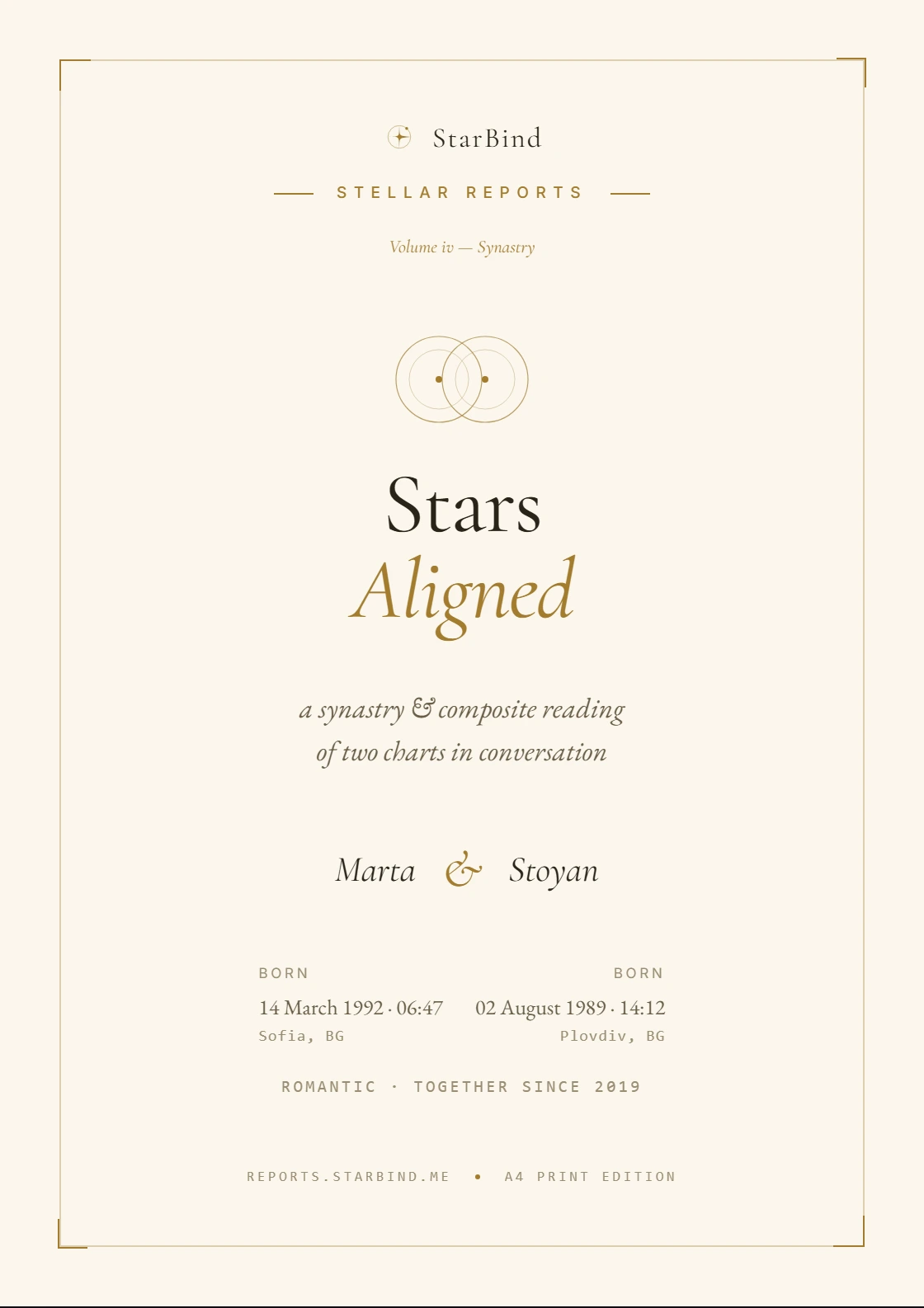 Stars Aligned — Compatibility Report — cover