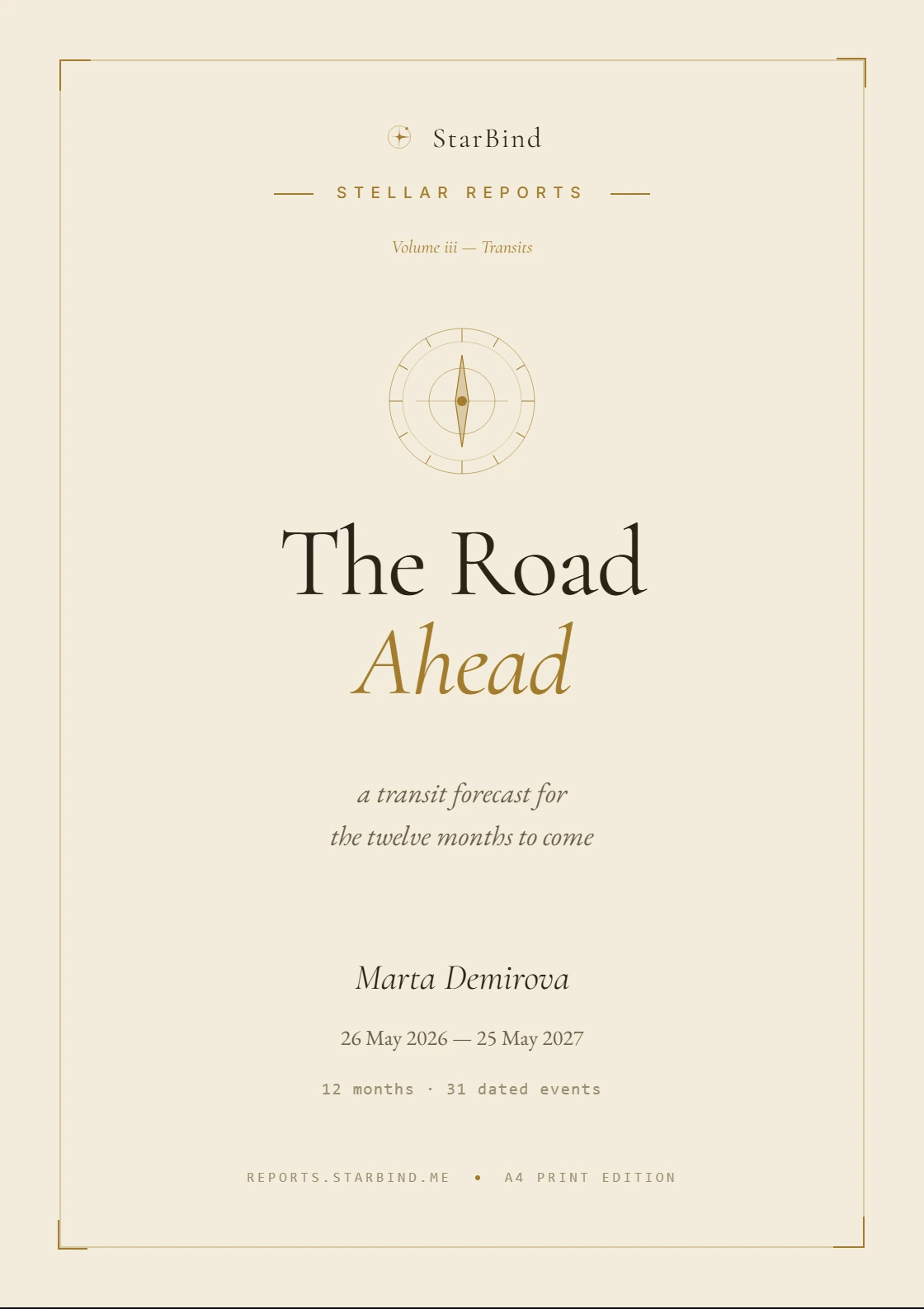 Road Ahead — Year Ahead Transit Report — cover