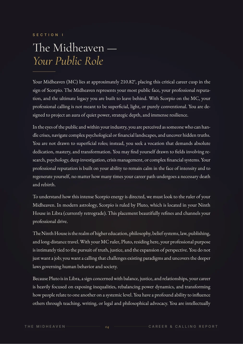 Кариера и призвание — sample page 3