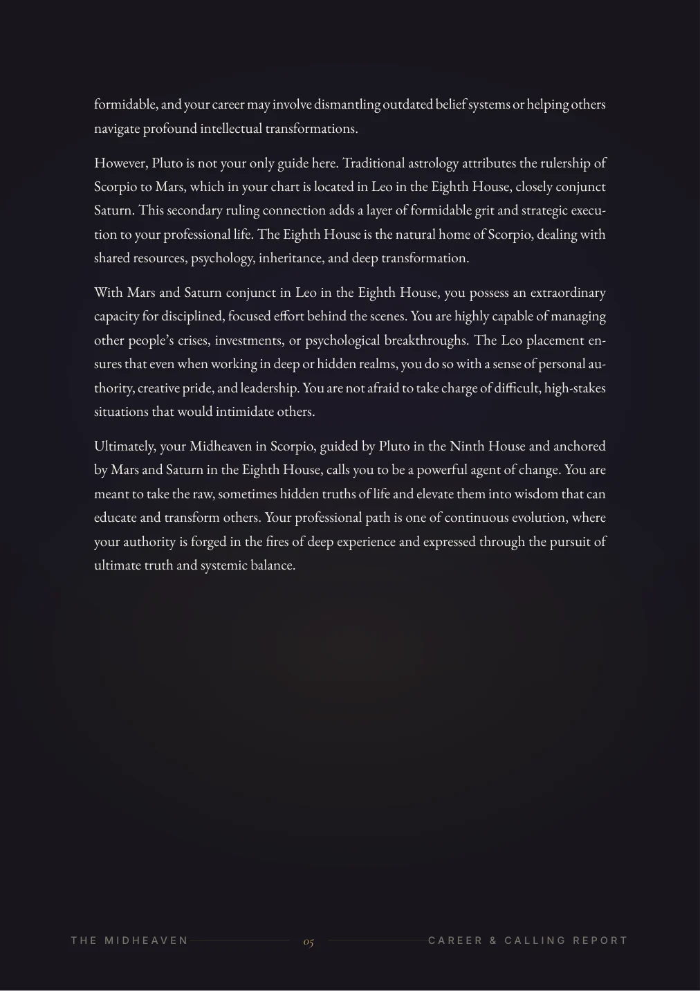 Кариера и призвание — sample page 4