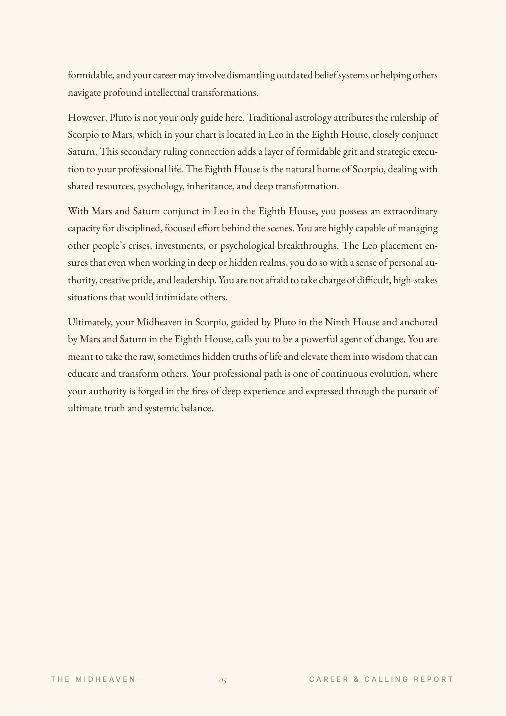 Кариера и призвание — sample page 4