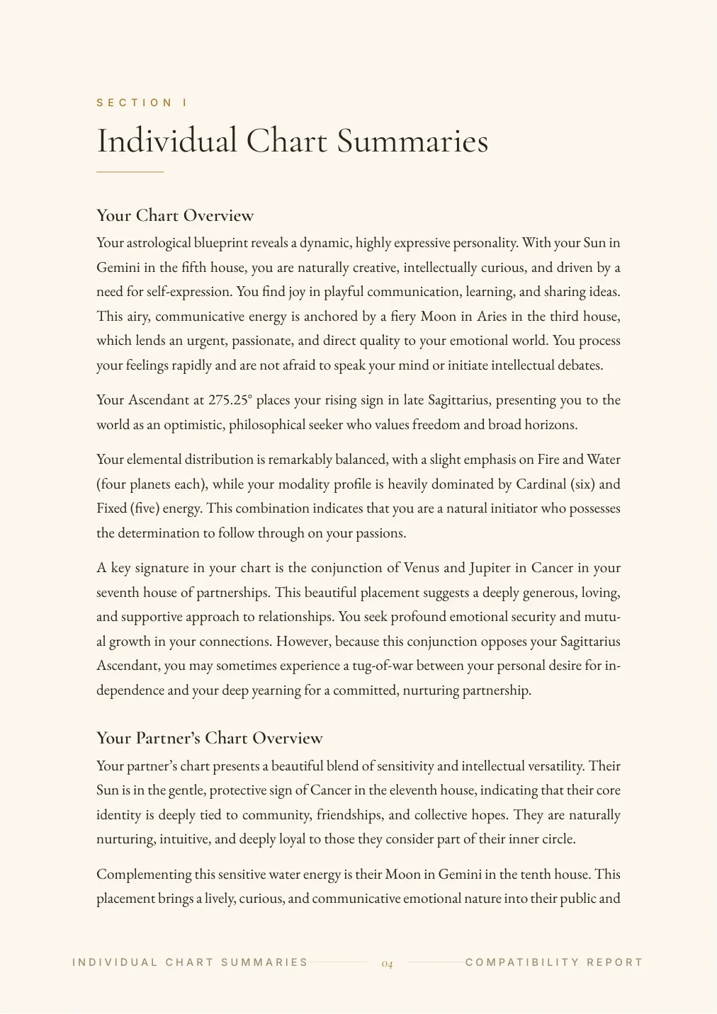 Compatibility Report — sample page 3