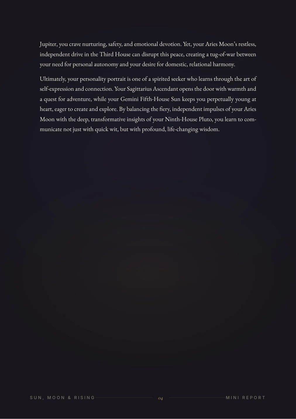 Cosmic Snapshot — sample page 3